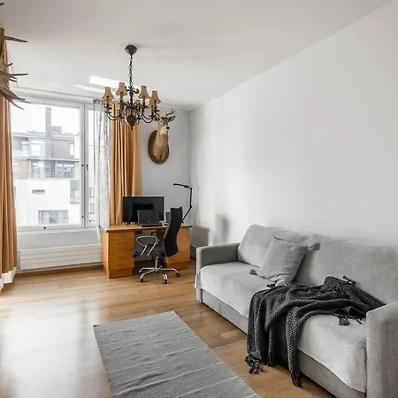公寓 Spacious With Four Terrace, Sauna, Sea View 赫尔辛基
