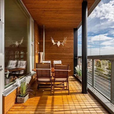 Apartment Spacious With Four Terrace, Sauna, Sea View Helsinki