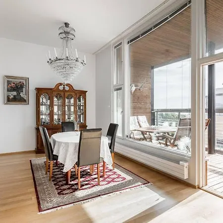 Spacious With Four Terrace, Sauna, Sea View شقة *