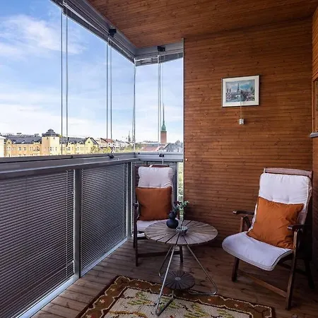 Spacious With Four Terrace, Sauna, Sea View شقة *